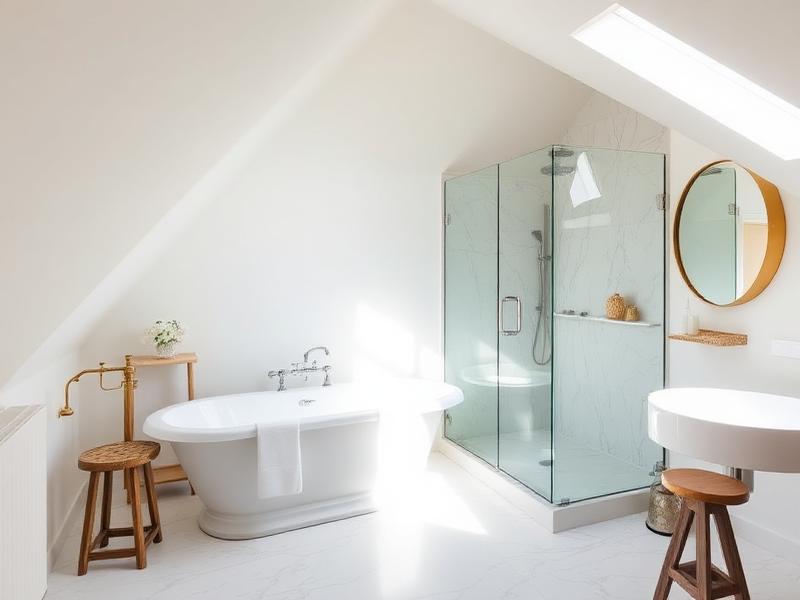 Baño spa en ático